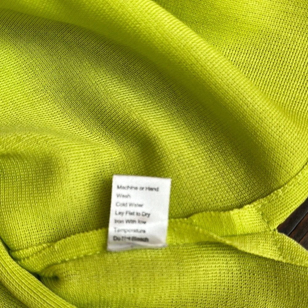 Ming Wang Green Relaxed Fit Top Size XL - Picture 6 of 6